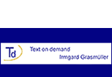 Logo: Text on demand